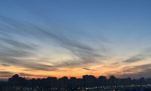 Красивый закат