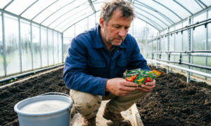 Дачник планирует посадки в теплице