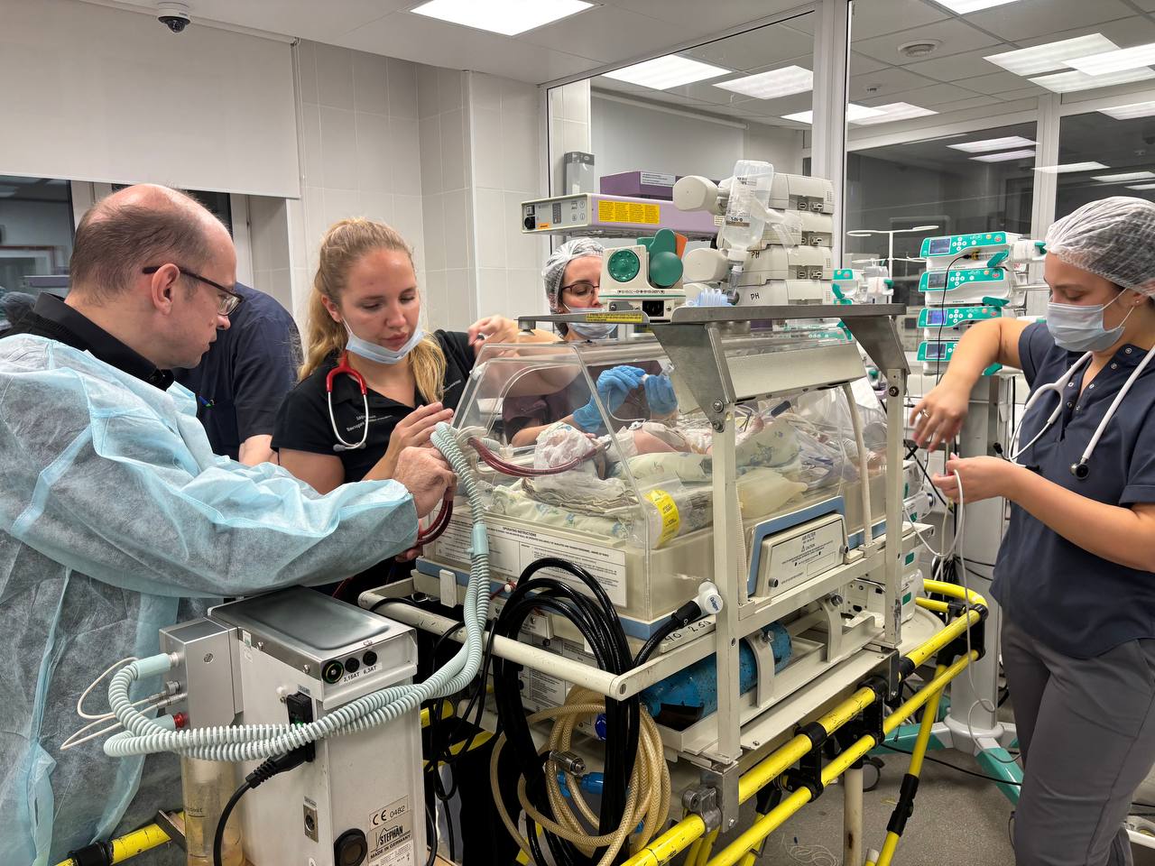 Спасение новорожденного