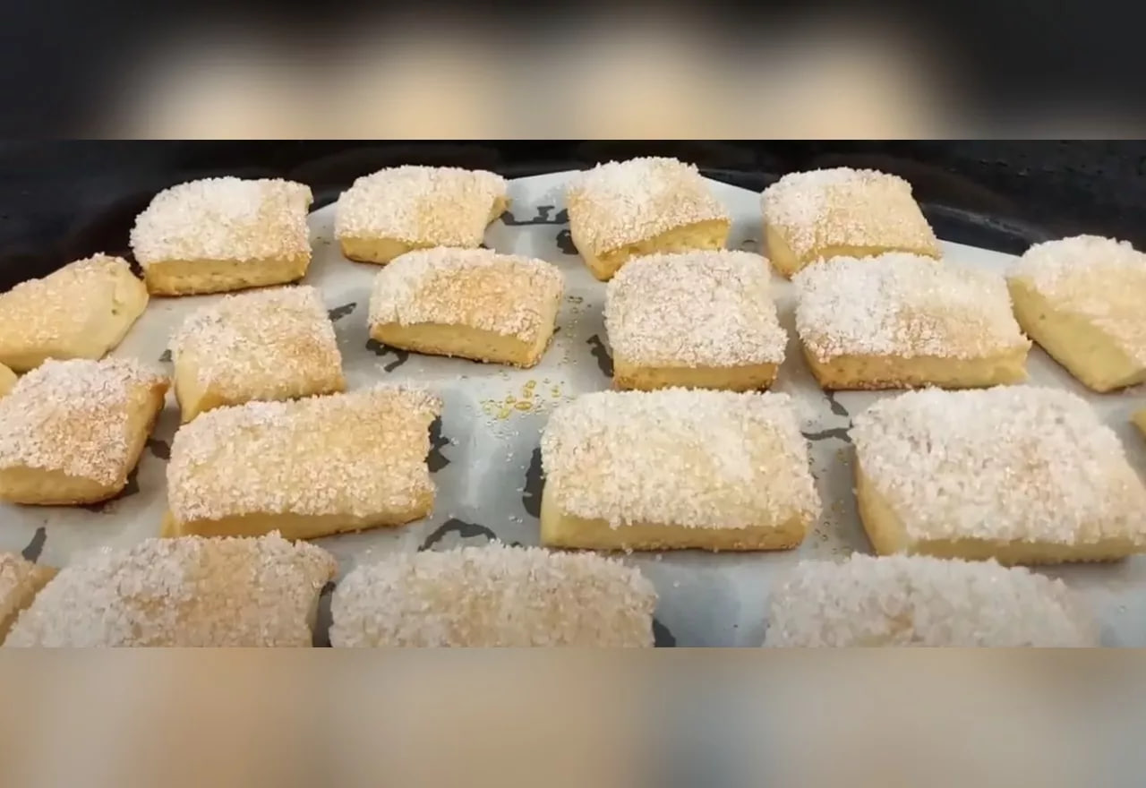 Печенье на противне