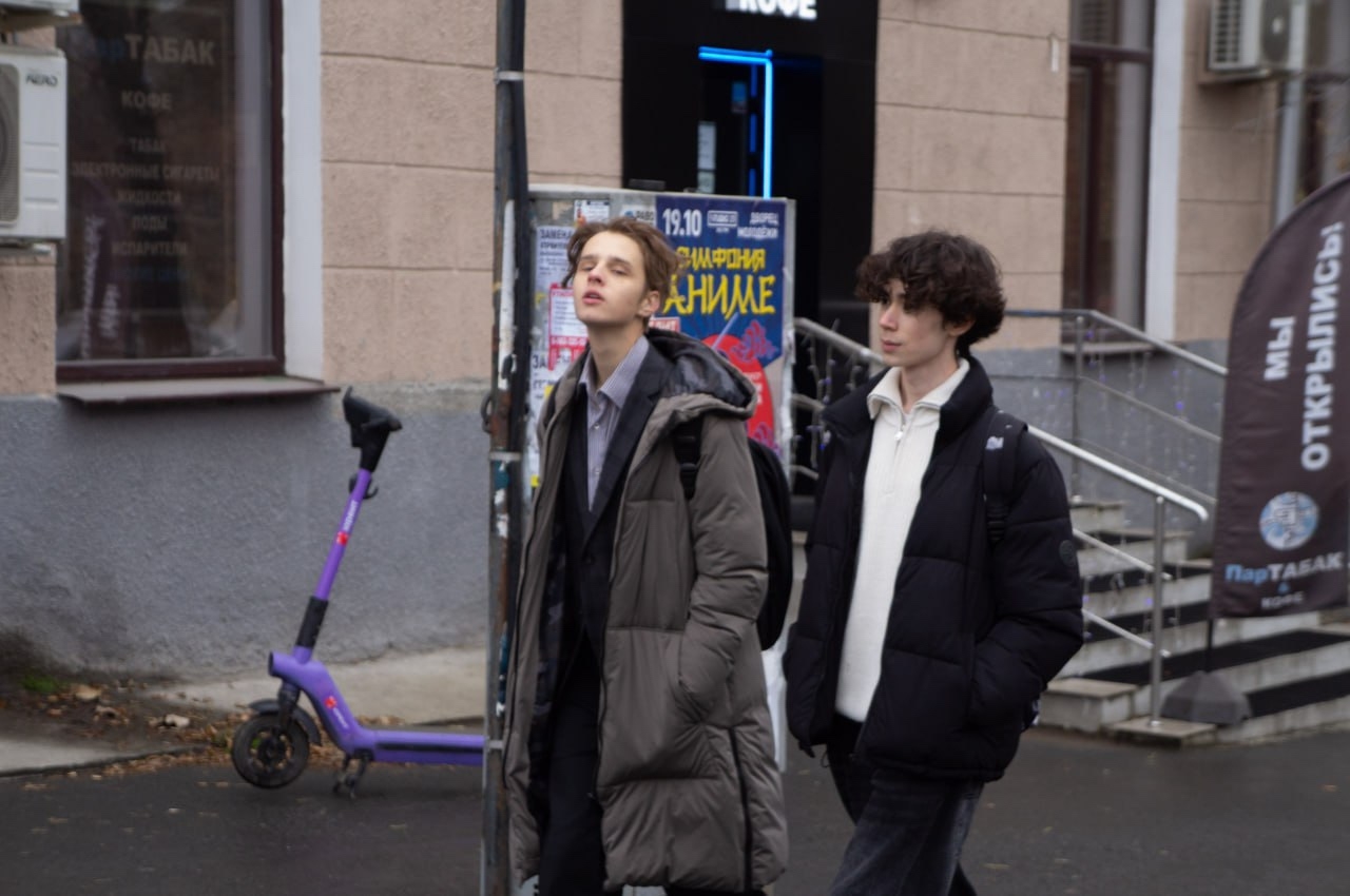 Люди весной