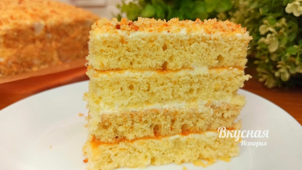 Медовик в разрезе