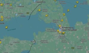 Скриншот с сайта FR24