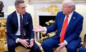 Дональд Трамп и Александр Стубб