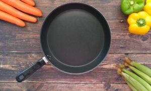 Сковорода на столе