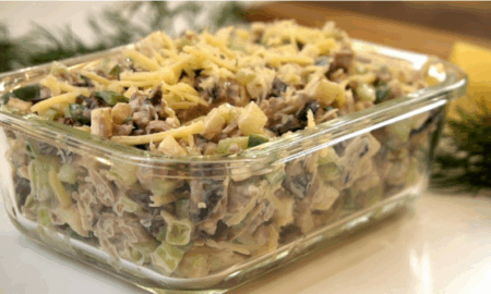 Салат с говядиной