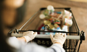 Корзина с продуктами