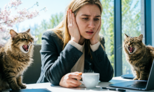 У котов весеннее обострение