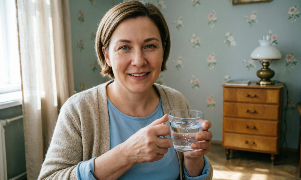 Женщина с болезнью Паркинсона