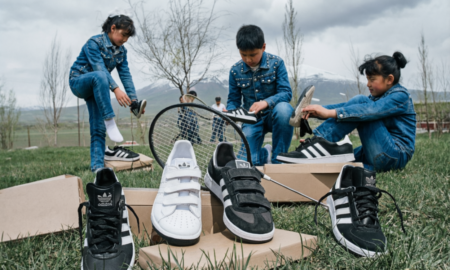 Советские школьники и в джинсах и кроссовках