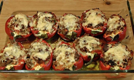 Перец в духовке запеченный