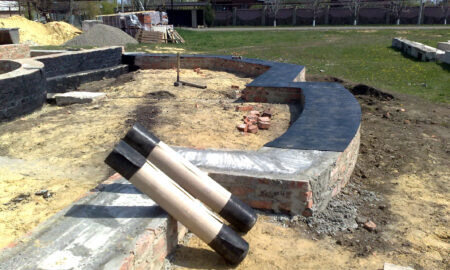 рубероид и фундамент