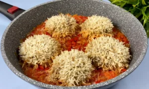 рисовые ёжики