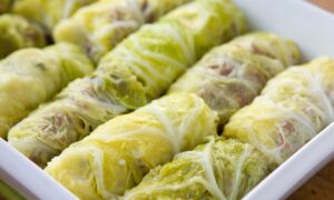 Рулетики из капусты