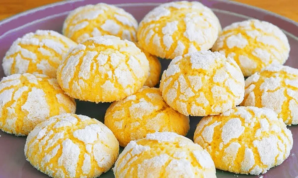 лимонное печенье