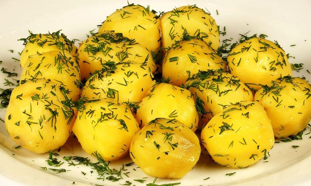 картошка варёная