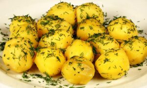 картошка варёная