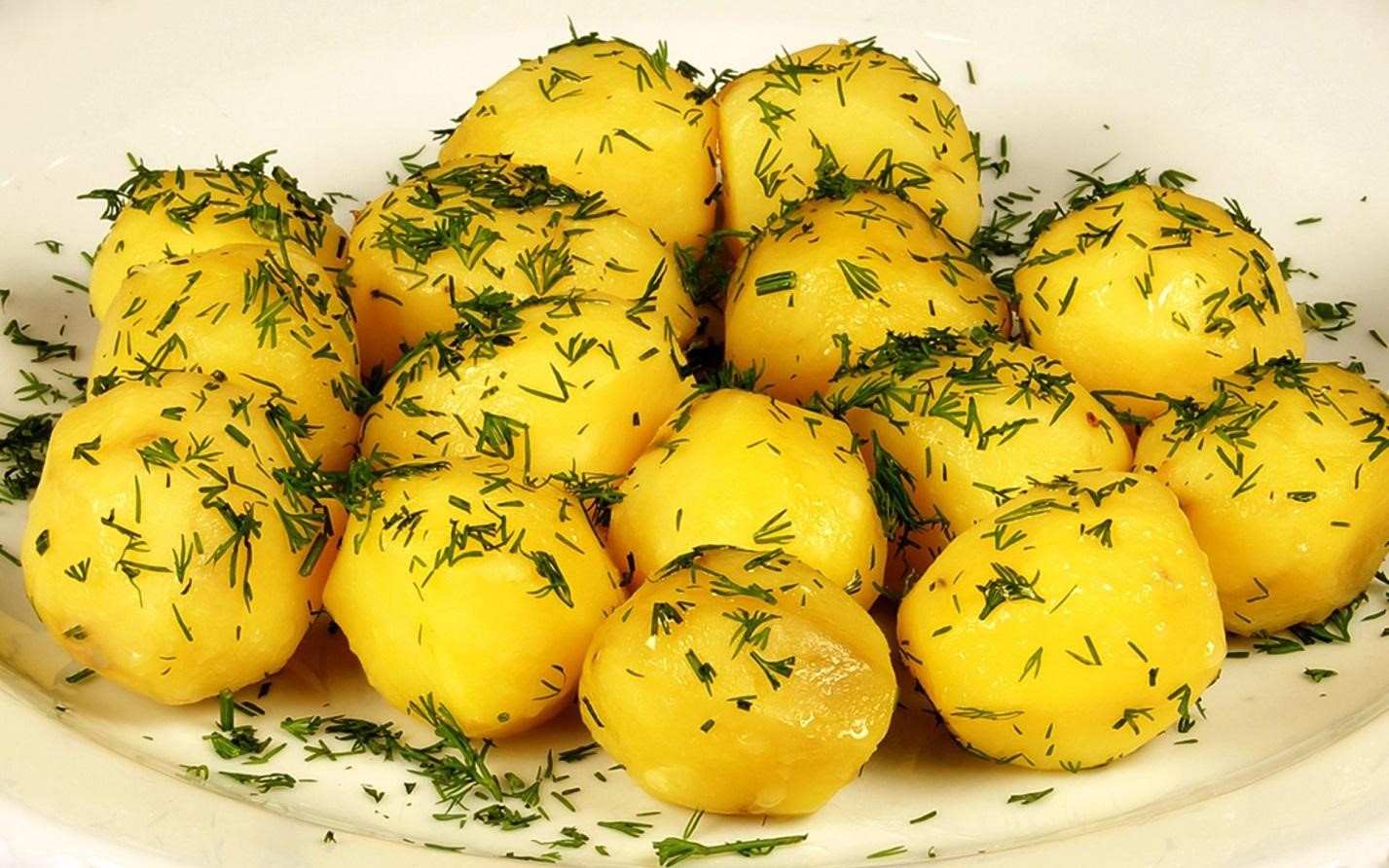 картошка варёная