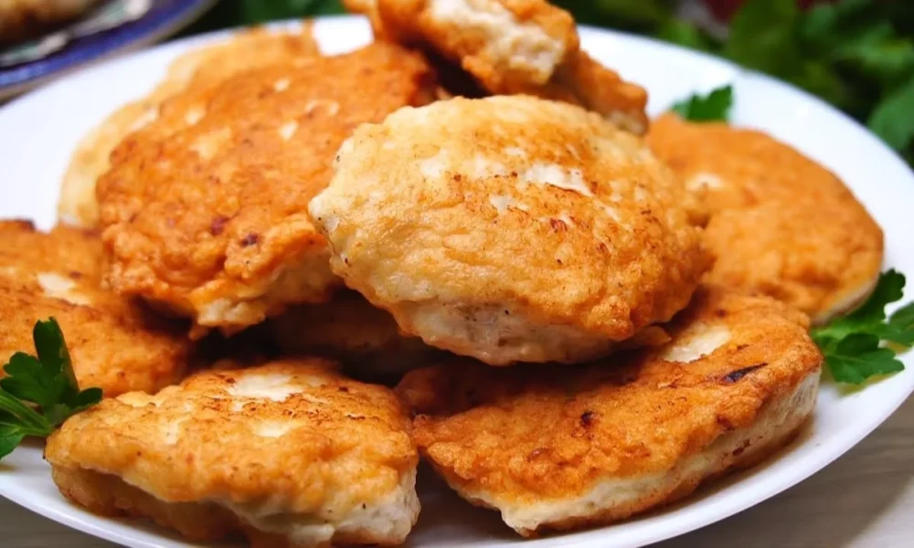 Куриные оладьи