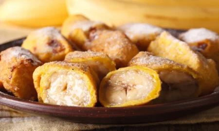 Бананы в тесте