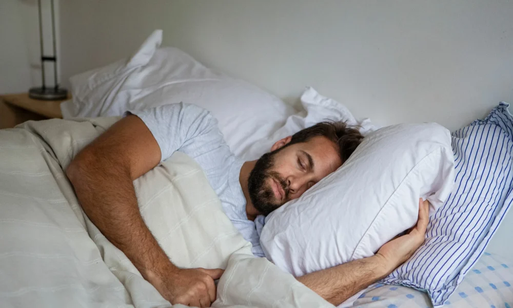 спящий человек