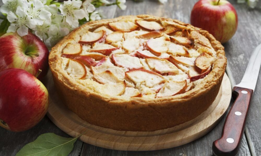 яблочный пирог