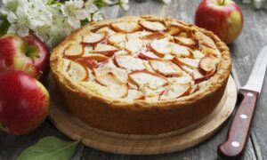 яблочный пирог