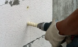 Крепление к газобетонным блокам