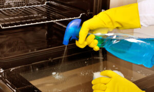 чистка духовки