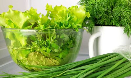 свежая зелень