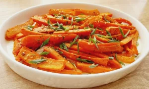 Запеченная морковь