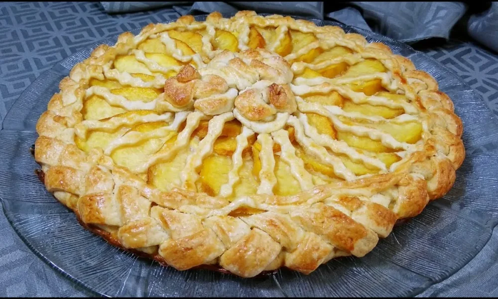 персиковый пирог