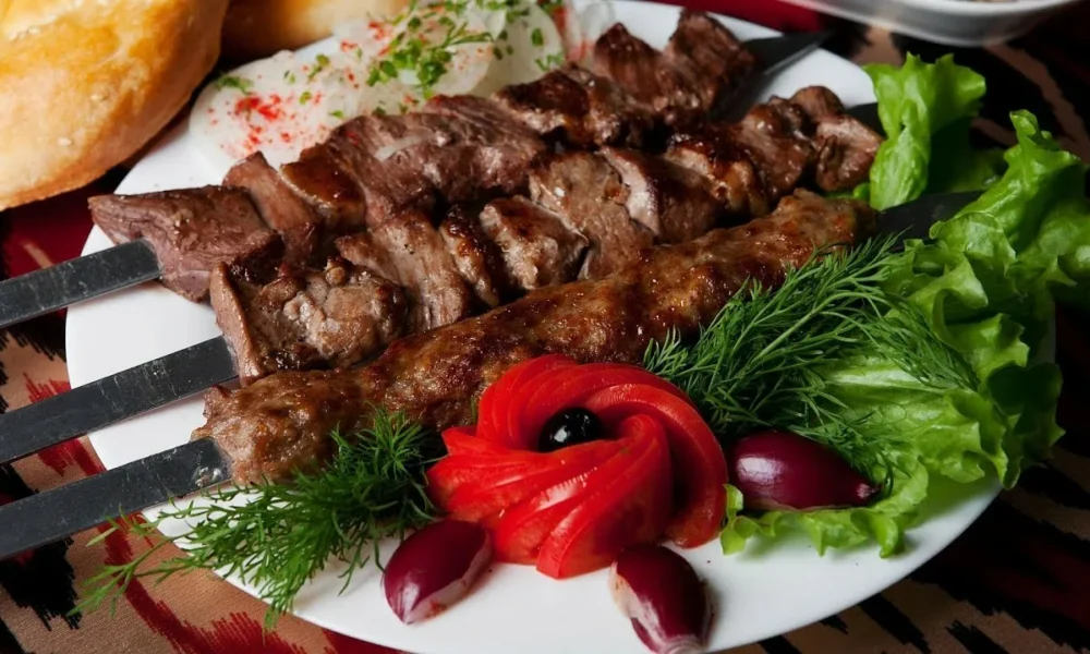 шашлык из говядины