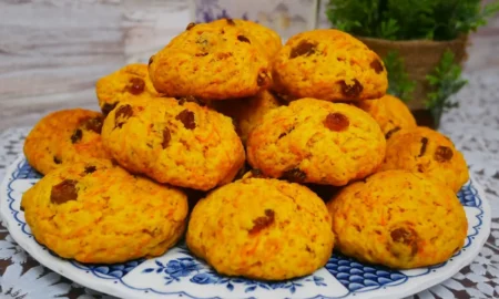 морковное печенье