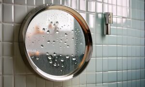 запотевшее зеркало