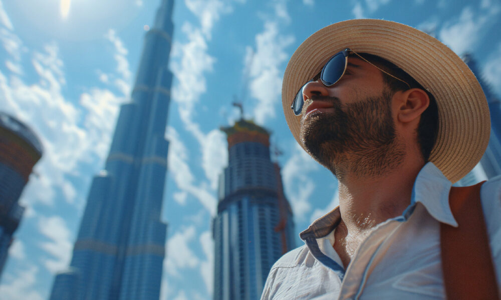 турист в ОАЭ