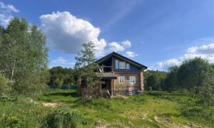 Стоящий на участке дом