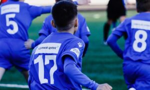 Футболисты "Динамо-Электрон"