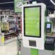 касса самообслуживания в супермаркете
