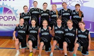 Баскетболистки из Боровичей