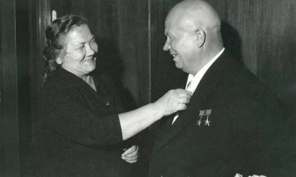 Нина и Никита Хрущёвы