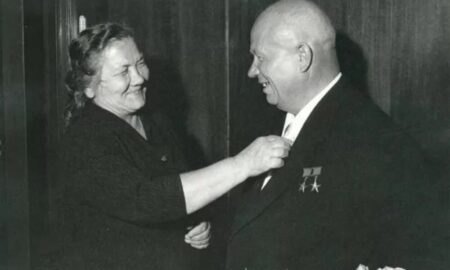 Нина и Никита Хрущёвы