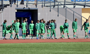 Футболисты "Электрона"