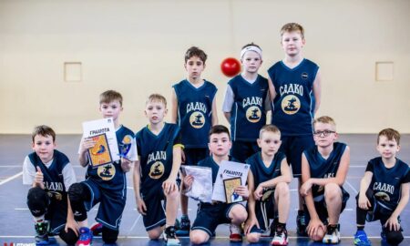 Баскетболисты из Пестова