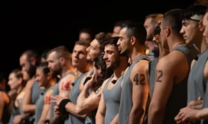 кадр шоу "Титаны" тнт