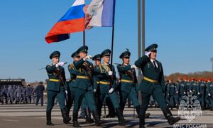 Участники Парада Победы