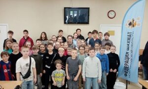 Награждение юных шахматистов