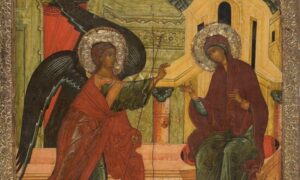 Икона «Благовещение» 1560-х годов