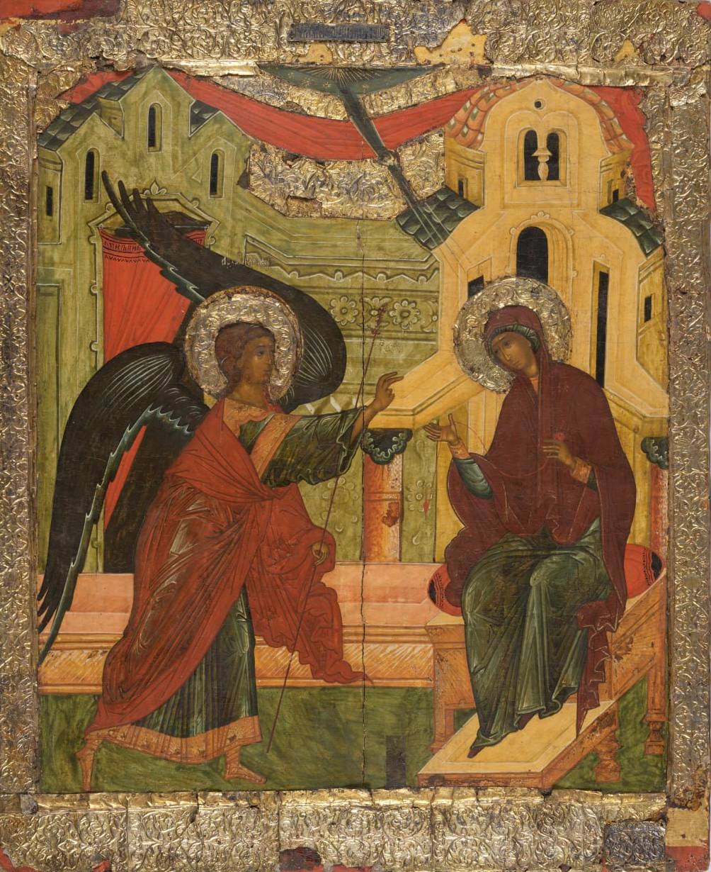 Икона «Благовещение» 1560-х годов