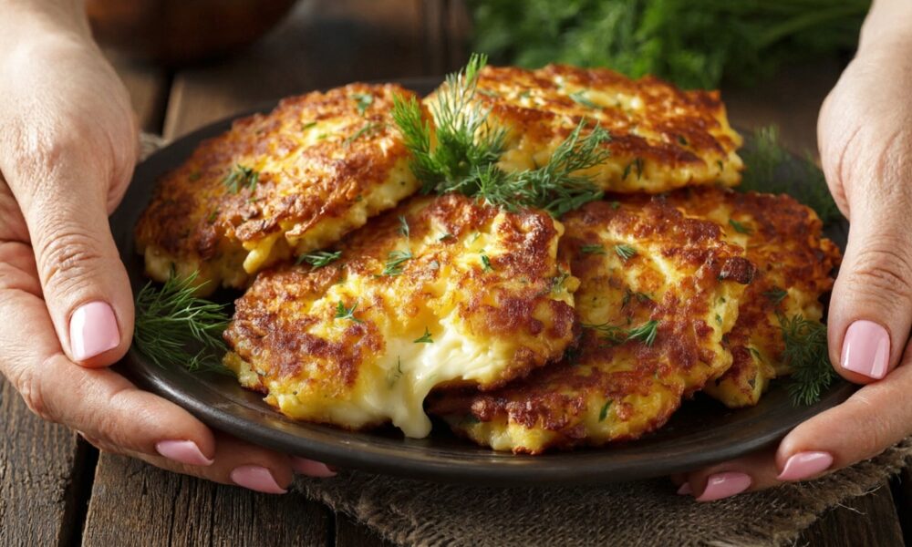 Капустные оладьи